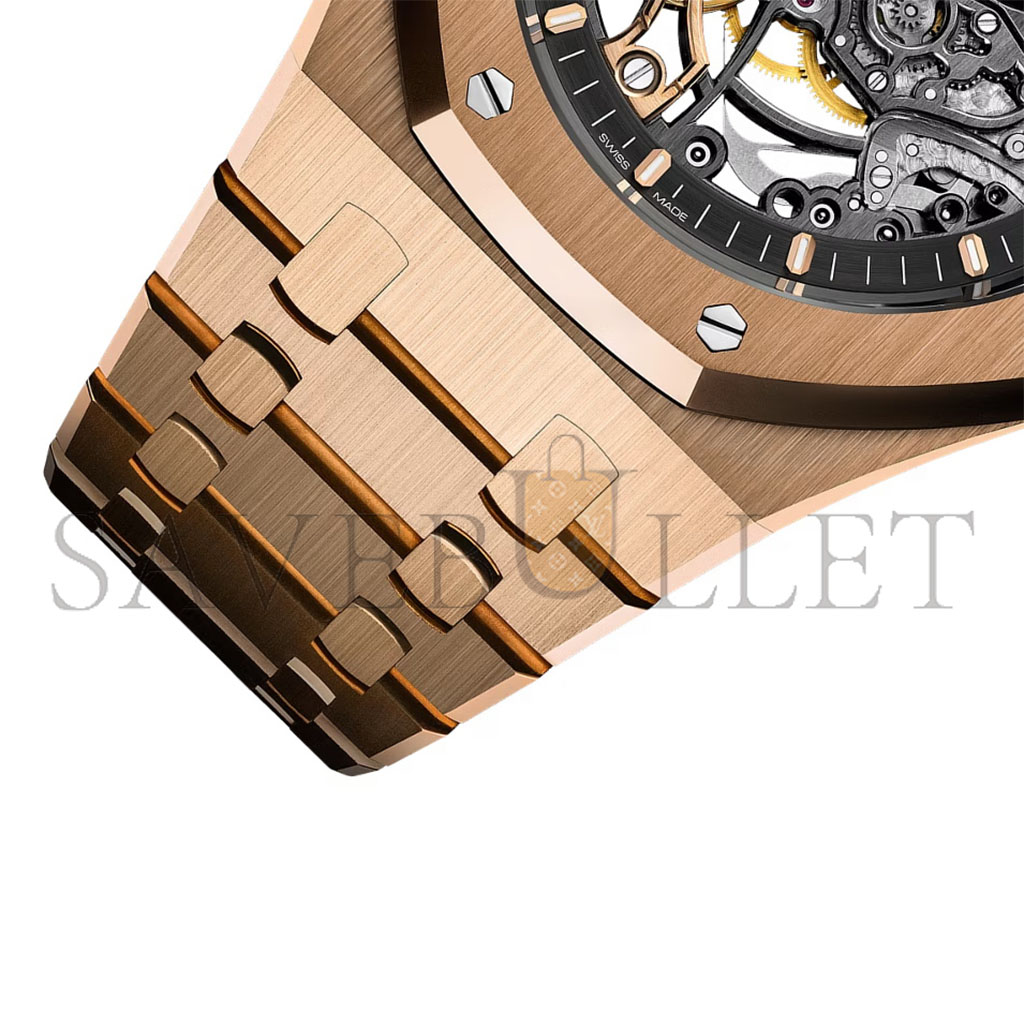 audemars P*g*et royal oak double balance wheel openworked 15407or.oo.1220or.01